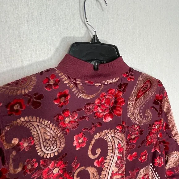 KAS of New York  Velvet burnout bomber jacket - Picture 9 of 13